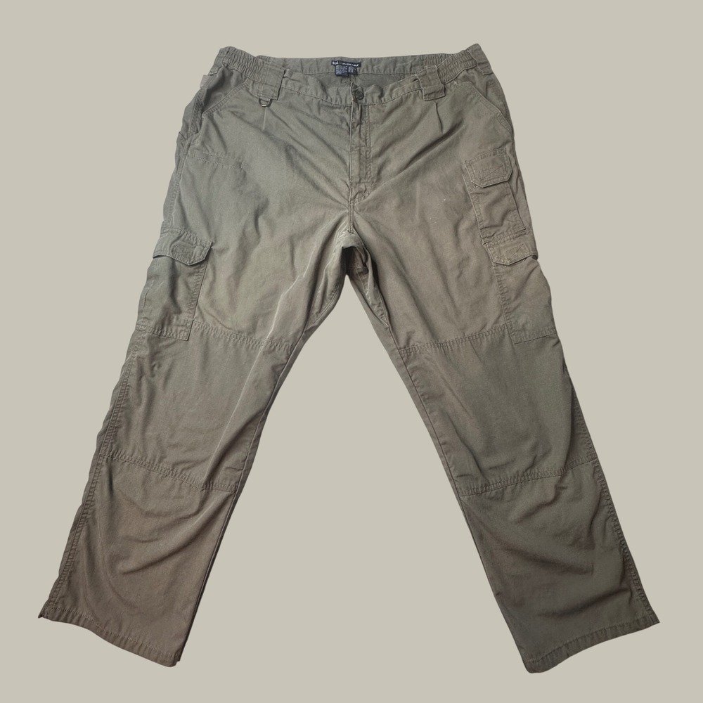 5.11 Tactical Pants Mens 42x30 Tactical Series Olive Green Ripstop Cargo